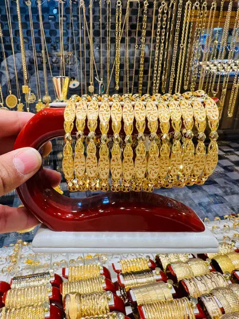 النگو لوکس ترمه فقط ۶۲۰هزارتومن بالای تابلو|جواهرات|شیراز, بازار|دیوار