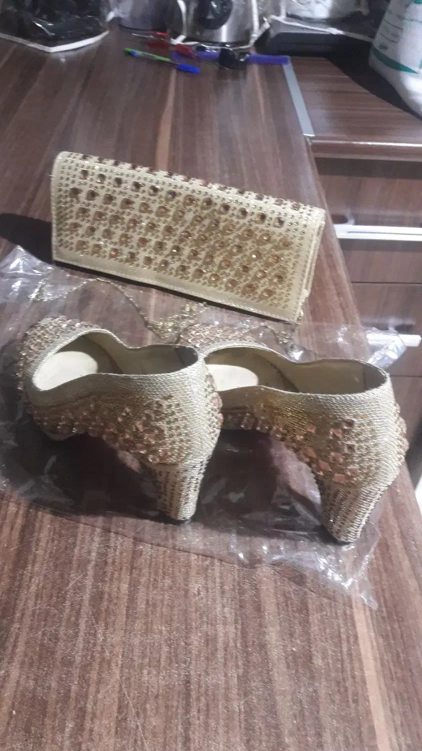 ست کفش و کیف مجلسی|کیف، کفش، کمربند|تهران, استاد معین|دیوار