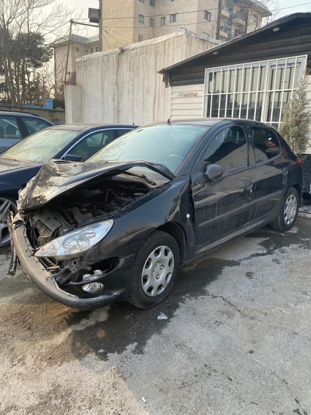 ۲۰۶ مدل ۹۳ تیپ ۵ تصادفی|خودرو سواری و وانت|تهران, حکیمیه|دیوار