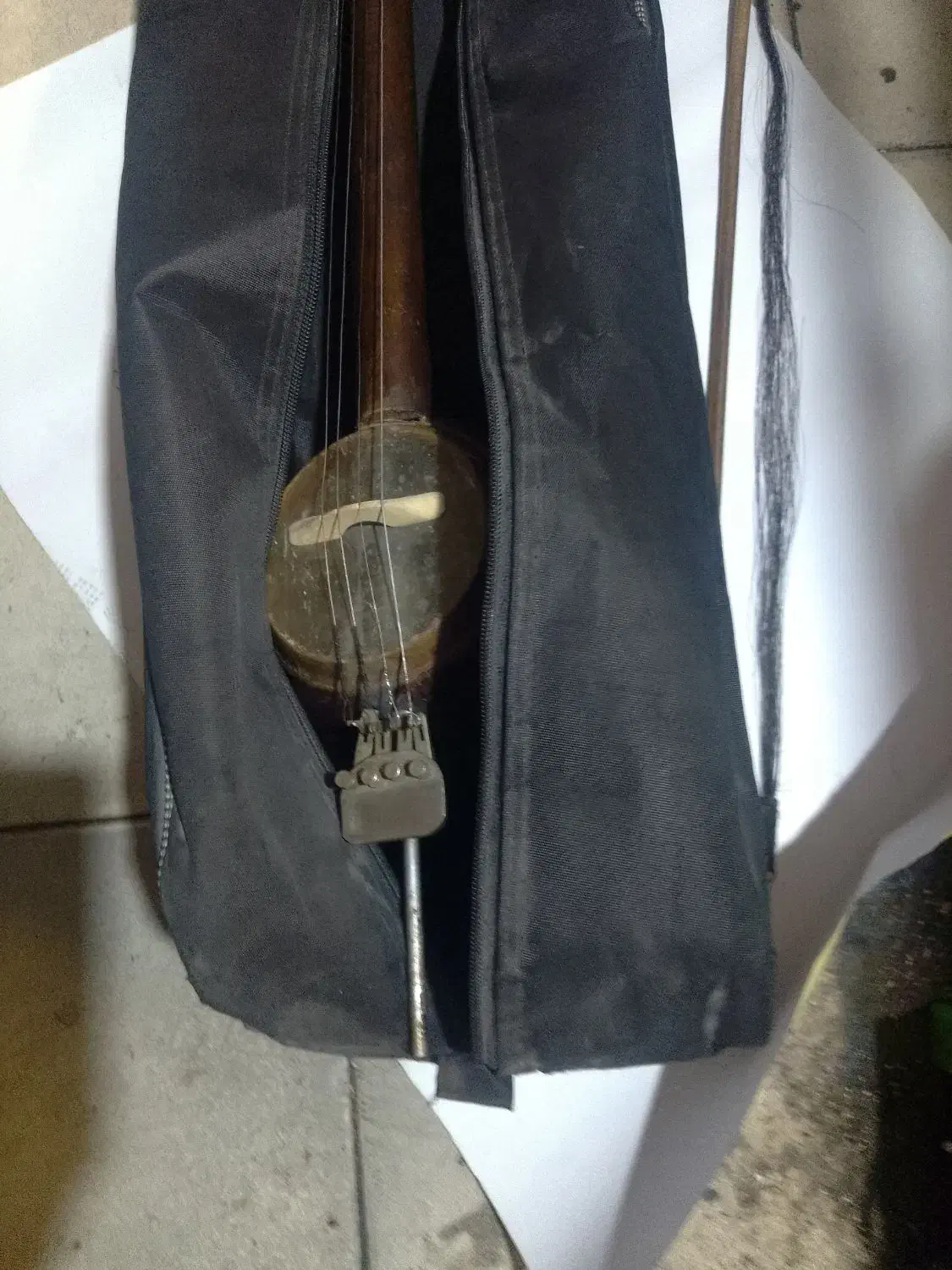 کمانچه قدیمی با کاور وآرشه|سازهای سنتی|تهران, وحیدیه|دیوار