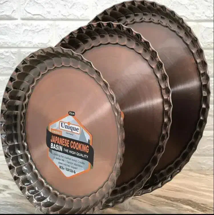 سینی سه سایز طلایی یونیک|ظروف سرو و پذیرایی|تهران, مطهری|دیوار