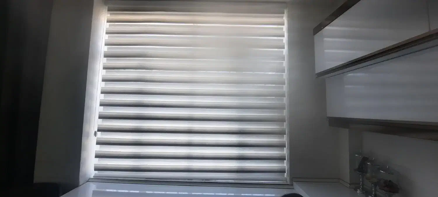 پرده آشپزخانه زبرا|پرده، رانر، رومیزی|اسفراین, |دیوار