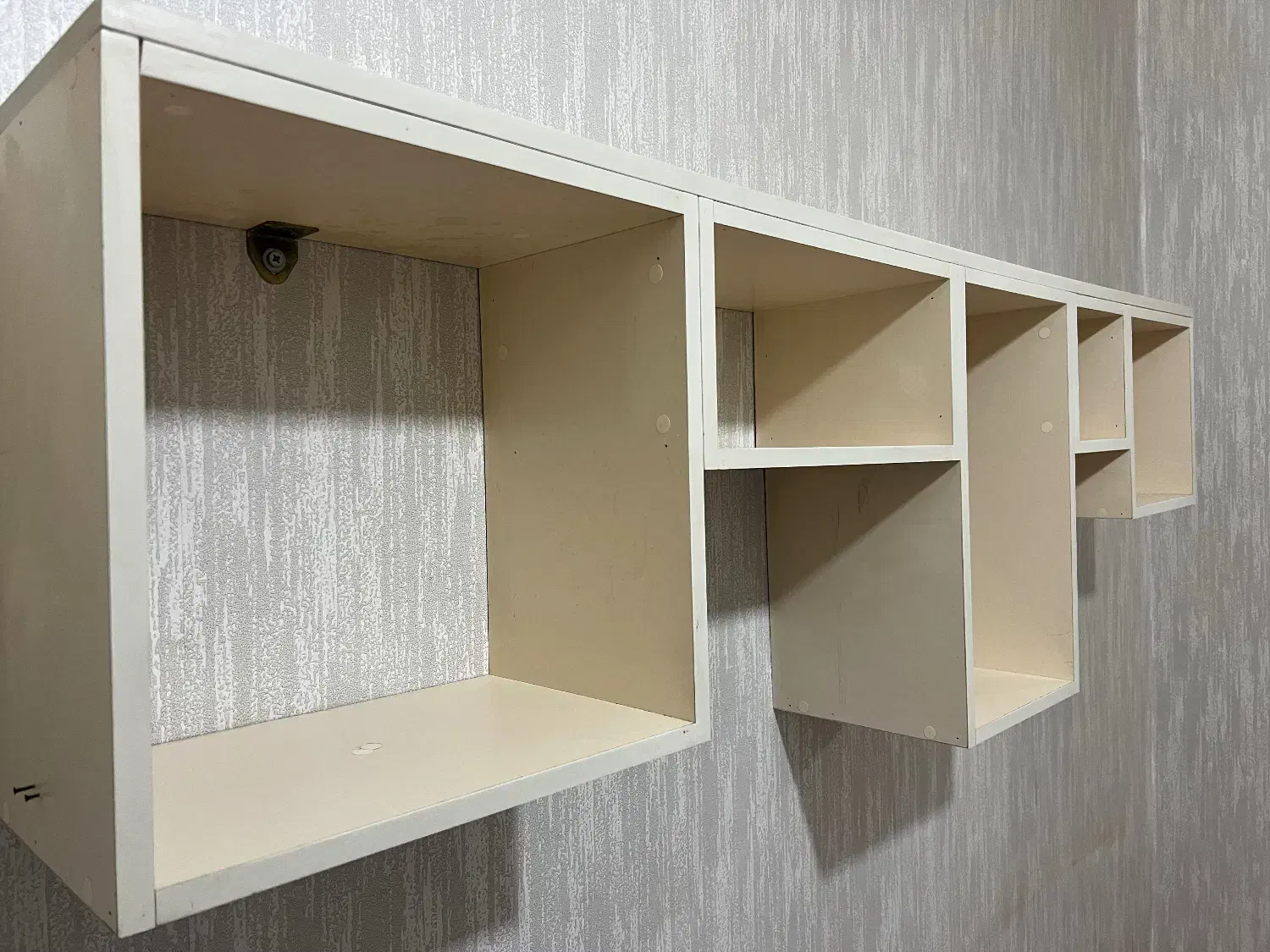 شلف کتابخانه|کتابخانه، شلف، قفسه‌های دیواری|نسیم‌شهر, |دیوار