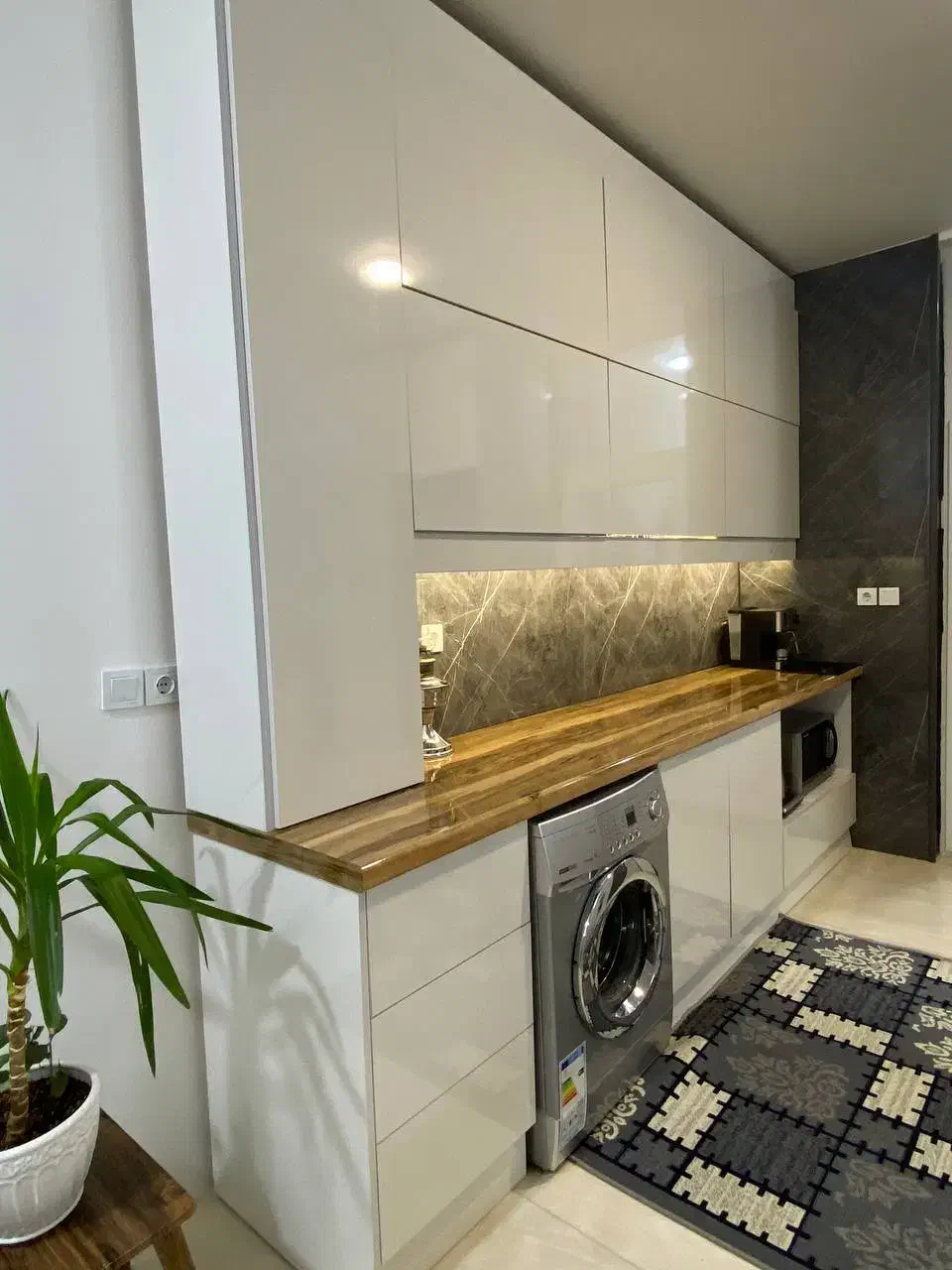 طراحی سه بعدی کابینت قبل از اجرا|خدمات پیشه و مهارت|پردیس, فاز ۲|دیوار