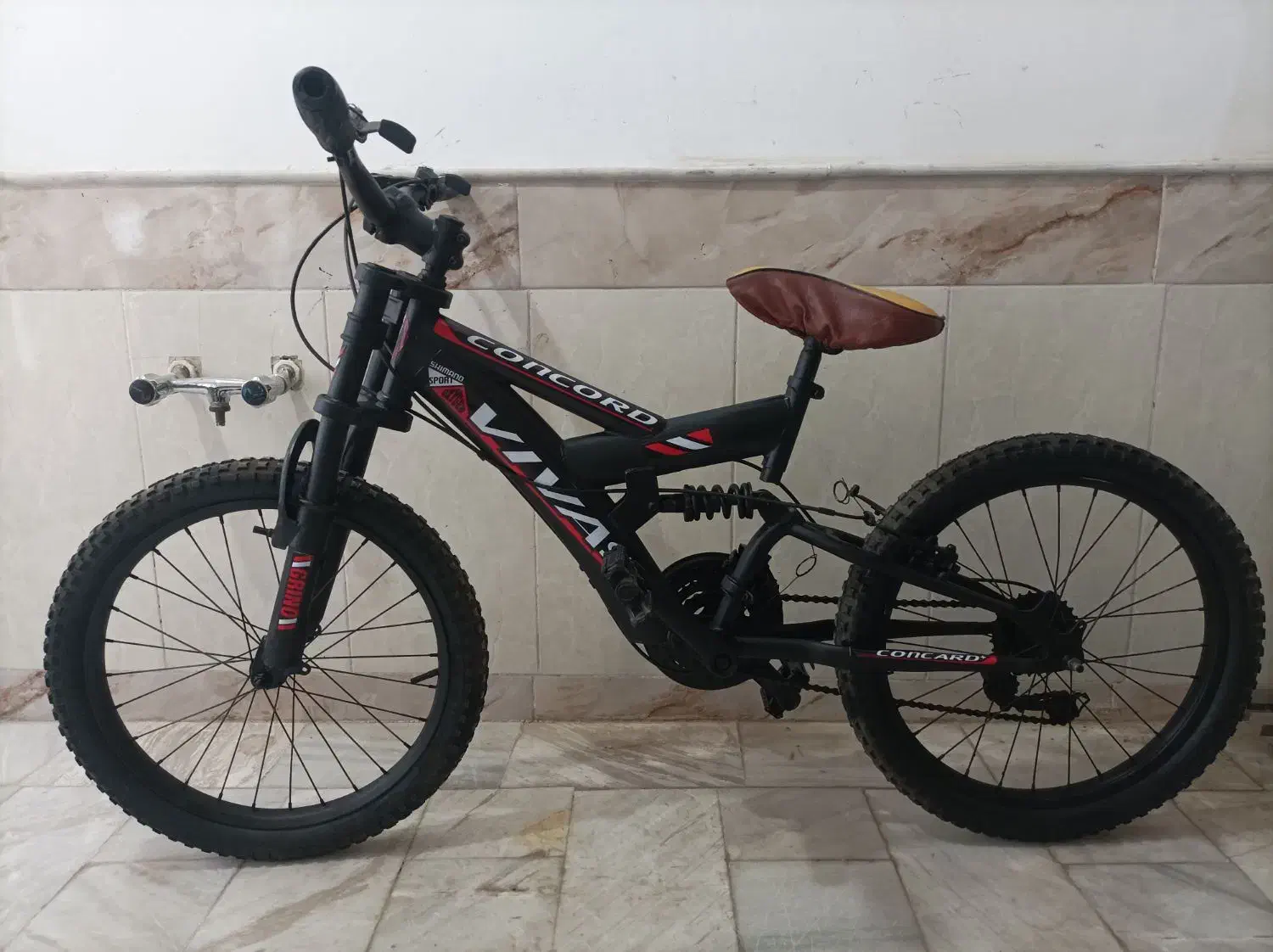 دوچرخه ۲۰ دنده ای کمک فنردار درحد فقط تماس|دوچرخه، اسکیت، اسکوتر|قم, شهرک فاطمیه|دیوار