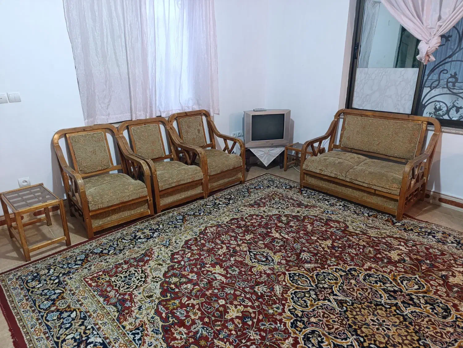 فروش مبل ۸نفره|مبلمان خانگی و میز عسلی|رامسر, |دیوار