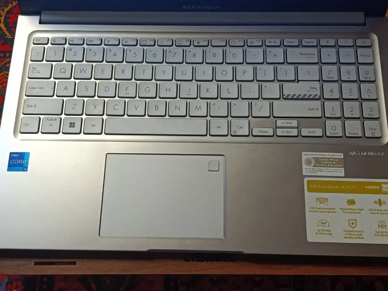 Asus Vivobook. core i5|رایانه همراه|محمودآباد, |دیوار