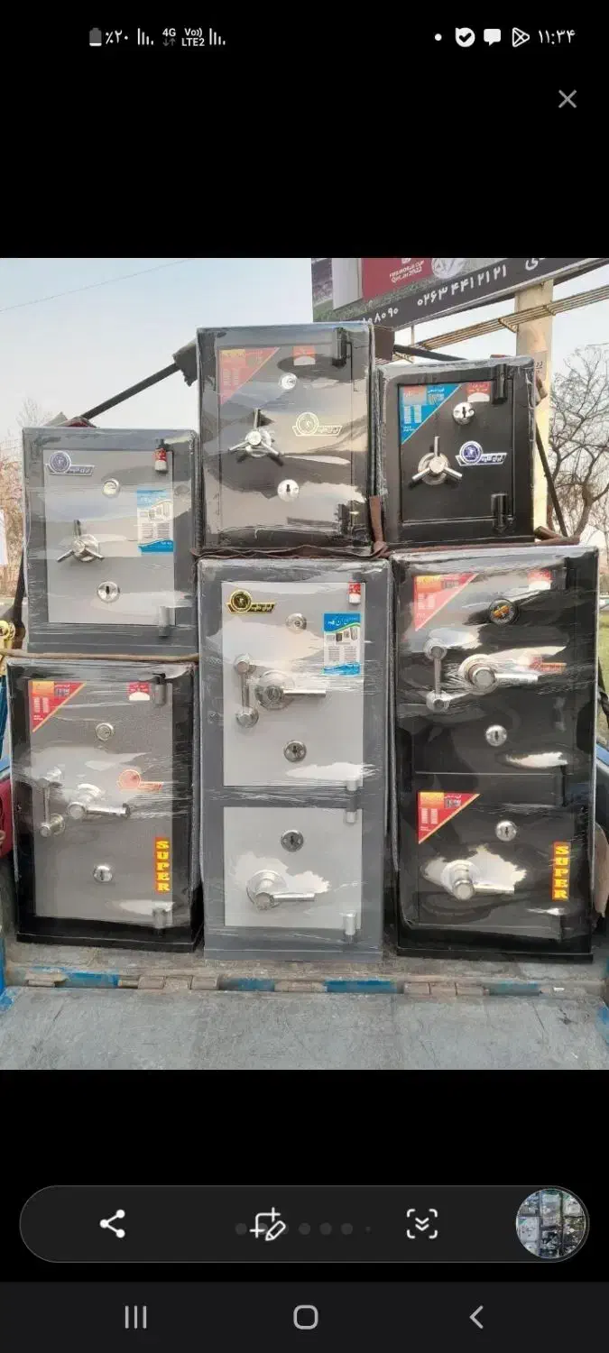 گاوصندوق یک درب و دو درب مجزا ۳۴۵۶|ابزارآلات|ارومیه, |دیوار