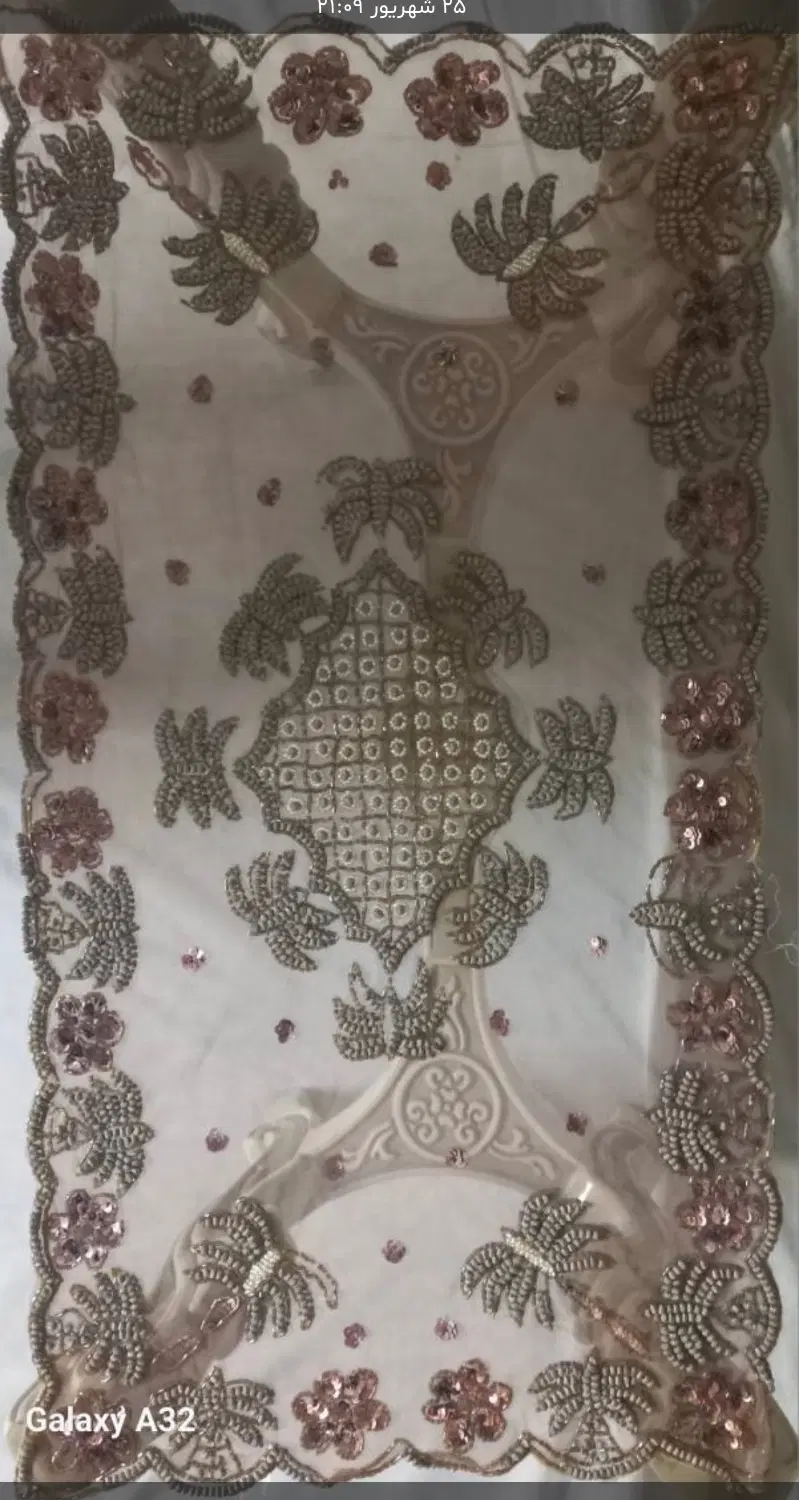 رومیزی هندی ۲ عدد مربع ۱ عدد مستطیل|پرده، رانر، رومیزی|تهران, پرستار|دیوار