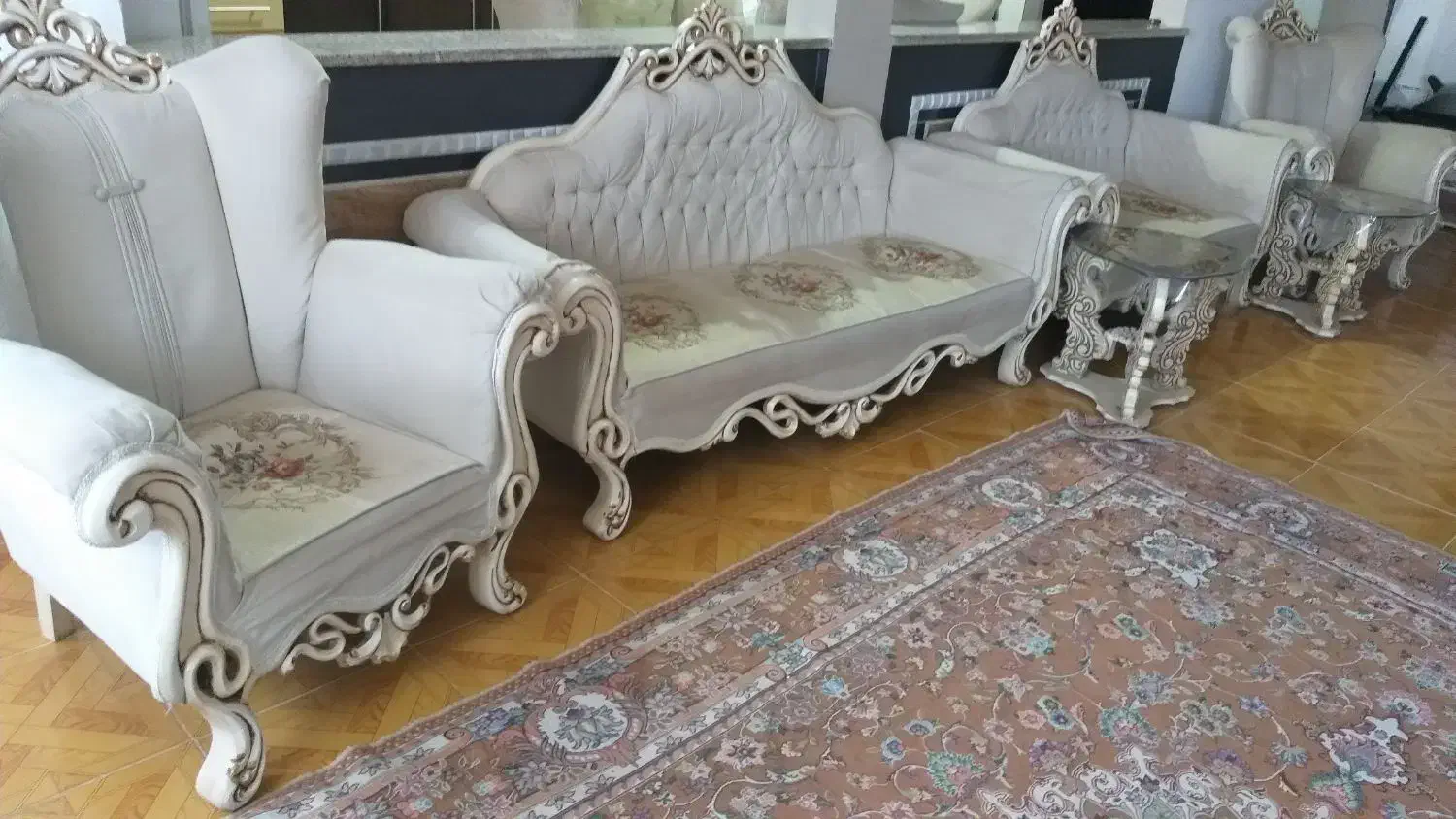 مبل راحتی ۷ نفره|مبلمان خانگی و میز عسلی|قائن, |دیوار