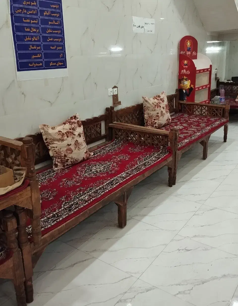 تخت سنتی و مبلمان|مبلمان خانگی و میز عسلی|خاوران, |دیوار