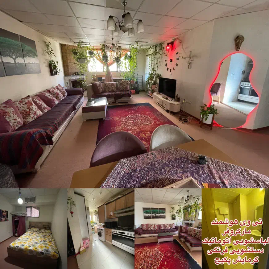 اجاره  منزل مبله آپارتمان شیک|اجارهٔ کوتاه‌مدت آپارتمان و سوئیت|صدرا-فارس, فاز ۱|دیوار