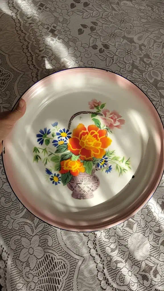 دیس و لگن لعابی|کلکسیون اشیاء عتیقه|اسلامشهر, شاطره|دیوار