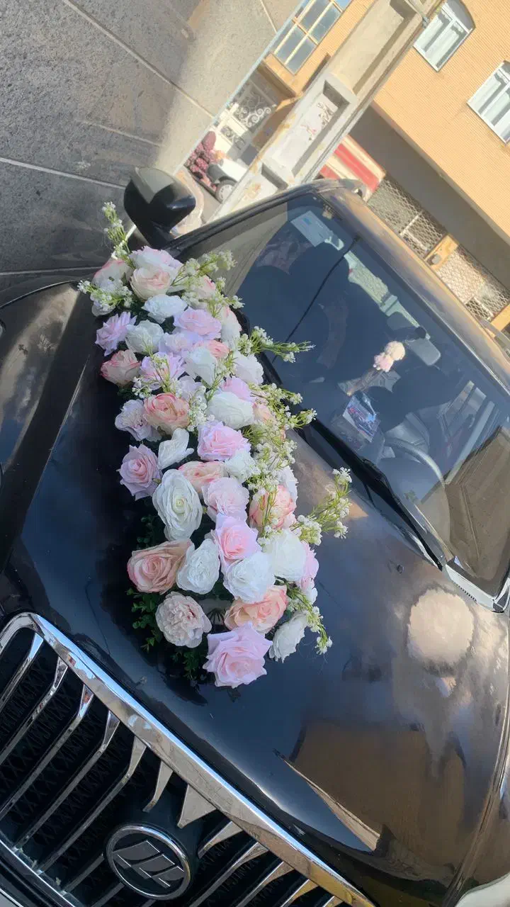 گل آرایی ماشین عروس|خدمات پذیرایی، مراسم|تبریز, |دیوار