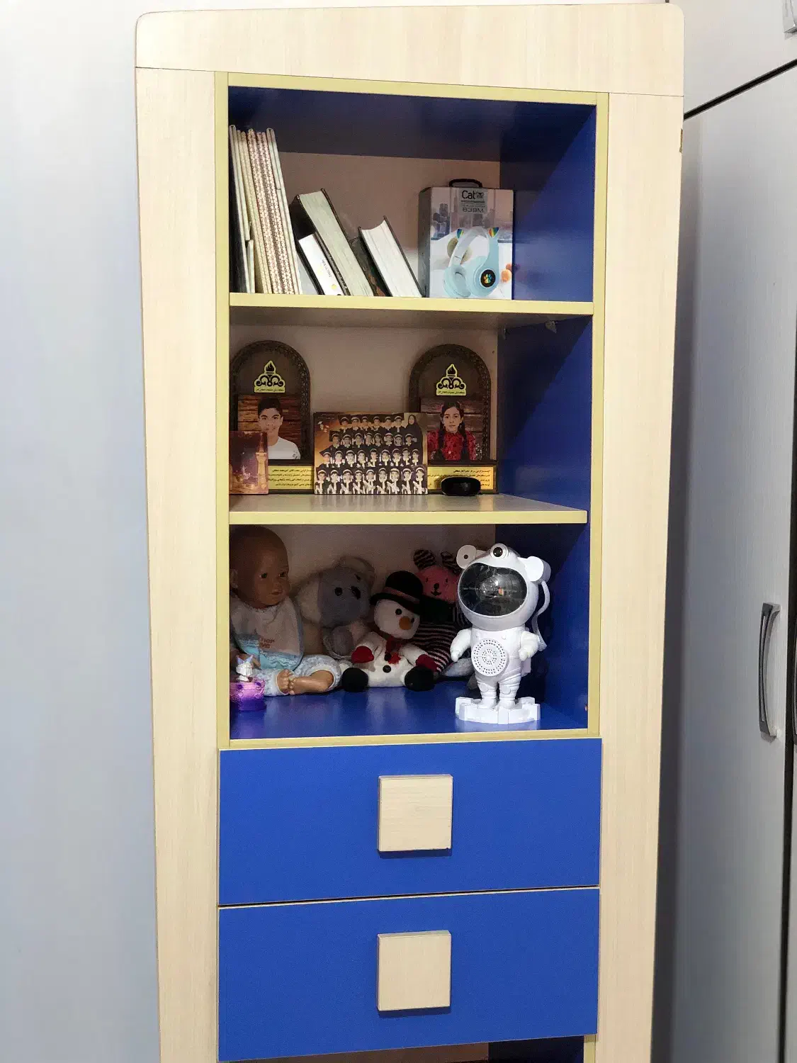 کمد لباس و کتاب. خانه|کتابخانه، شلف، قفسه‌های دیواری|بندرعباس, |دیوار