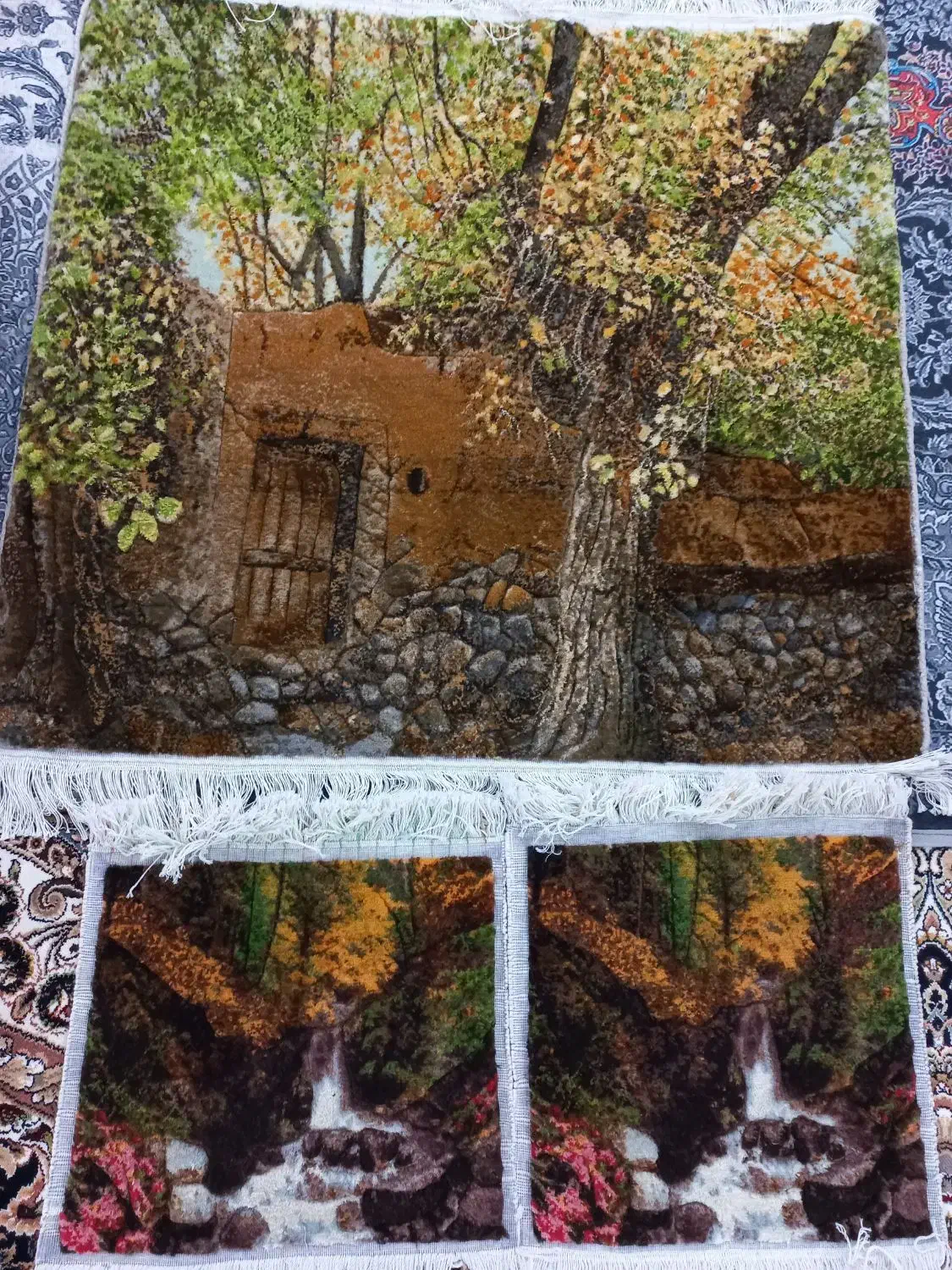 تابلو فرش|تابلو فرش|زرندیه, |دیوار