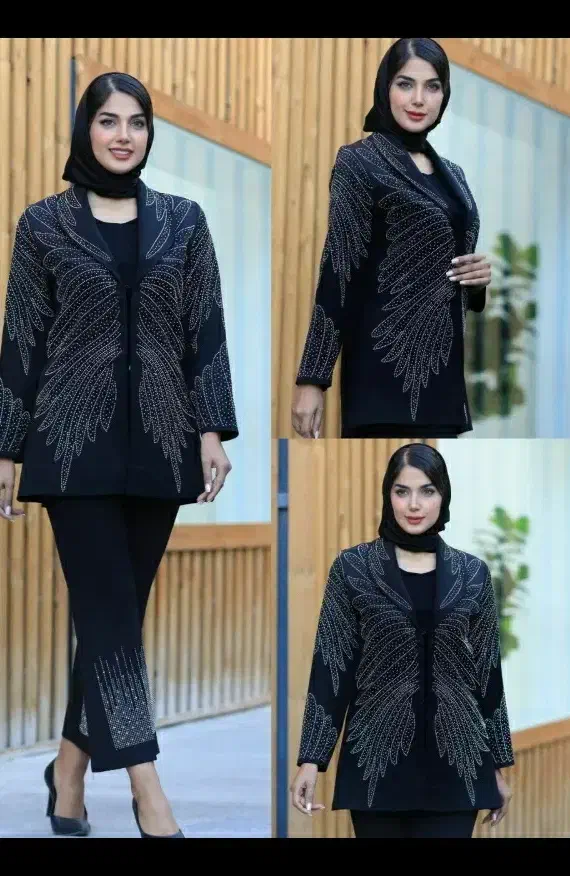 کت مجلسی نگین  کار شده مجلسی گالری مدلند|لباس|کاشان, رجایی|دیوار