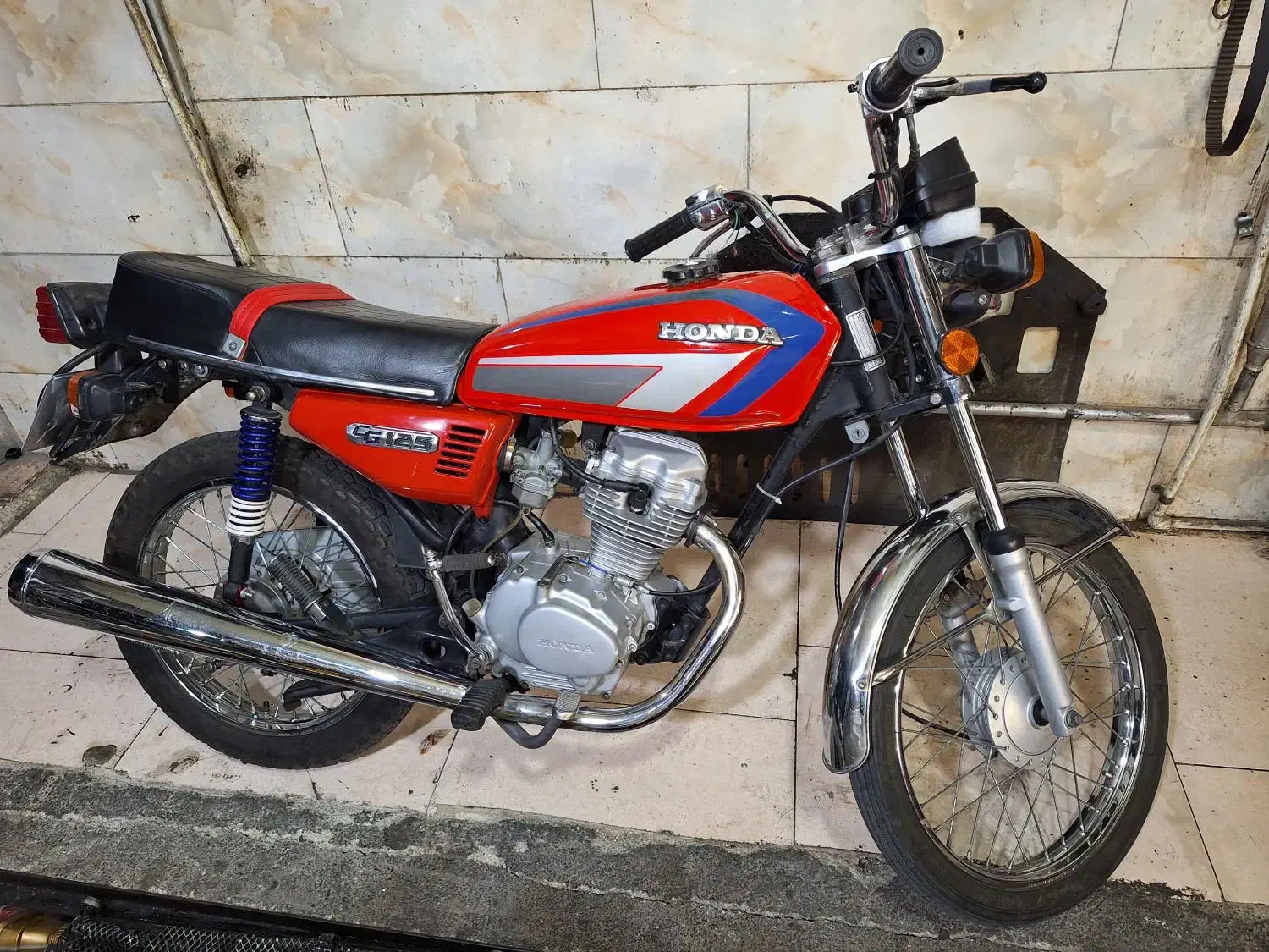 هوندا ۱۲۵ مدل۹۱|موتورسیکلت|تهران, شهید رجایی|دیوار