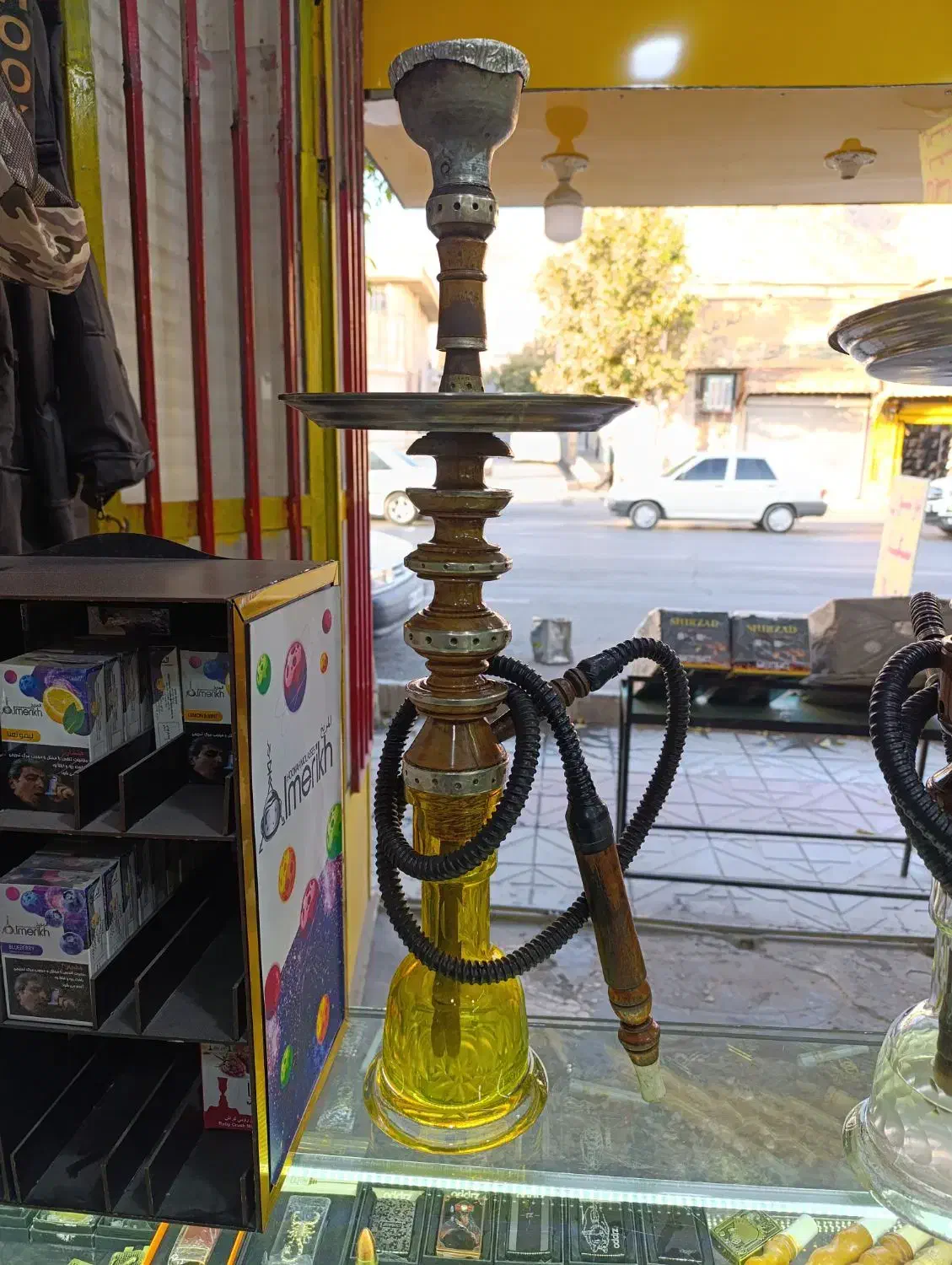 چوب زرد قدیمی|کلکسیون اشیاء عتیقه|ایلام, |دیوار