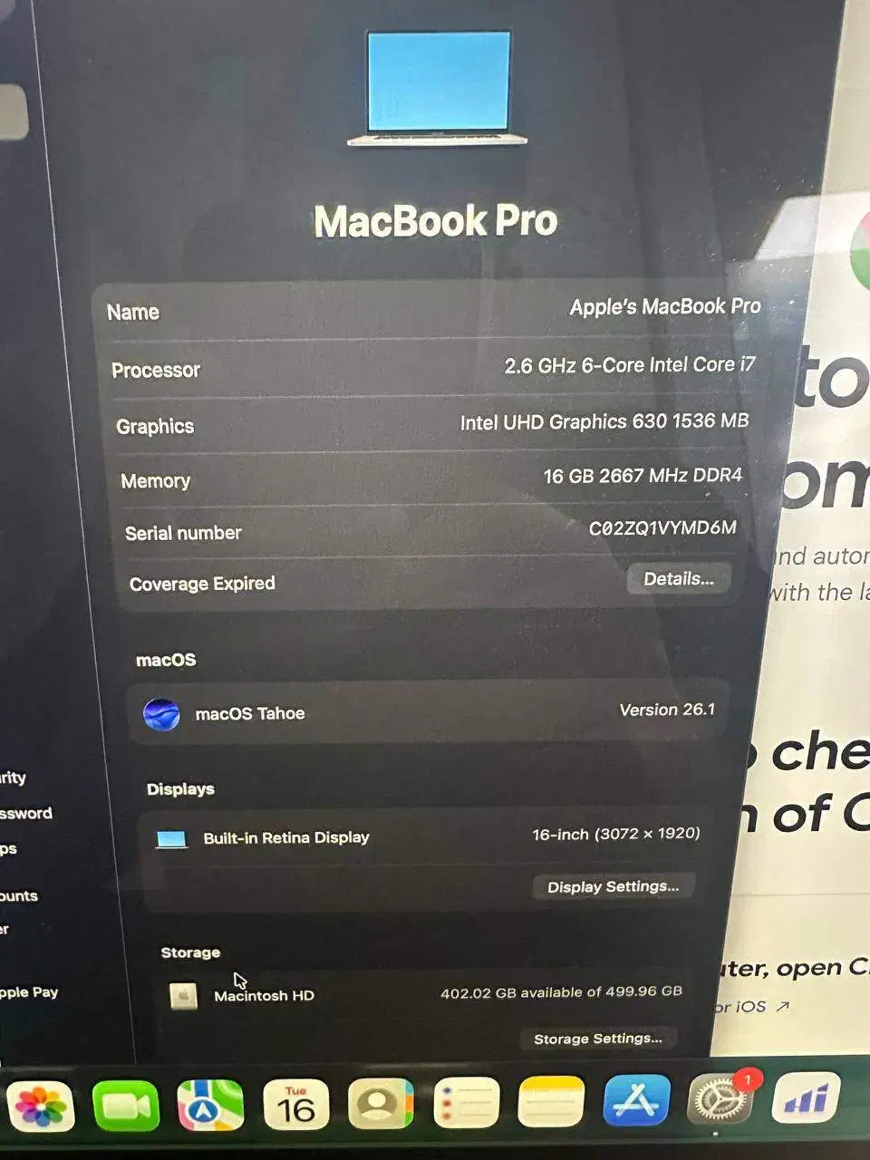 Apple MacBook Pro|رایانه همراه|اصفهان, باغ نگاره|دیوار