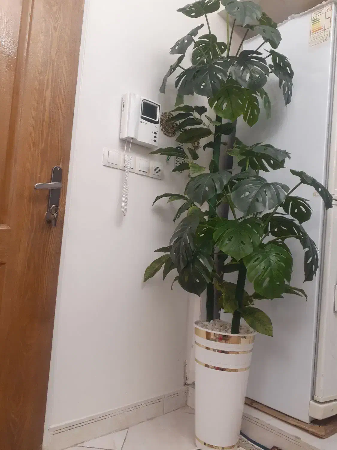 درخچه|گل مصنوعی|قدس, شهرقدس|دیوار