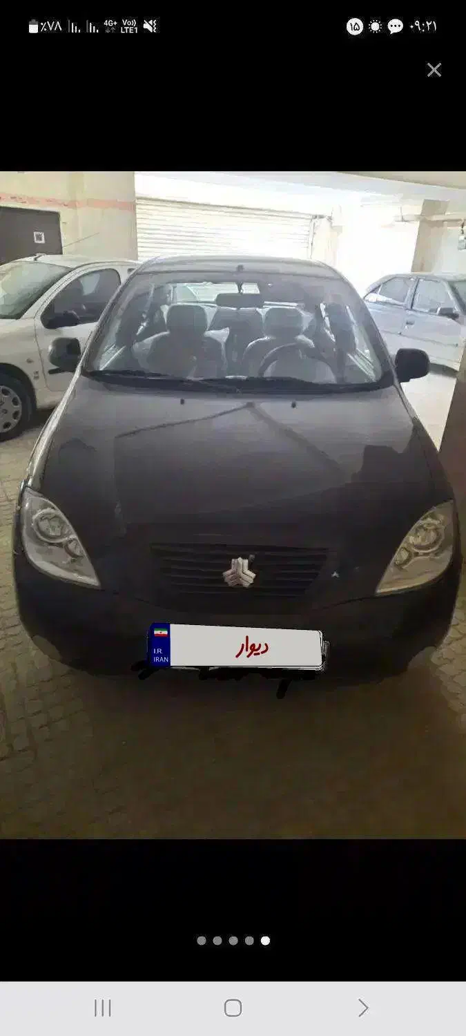 تیبا مدل ۱۱ /۱۲ / ۹۱ بیرنگ شاسی سالم|خودرو سواری و وانت|کرمانشاه, |دیوار