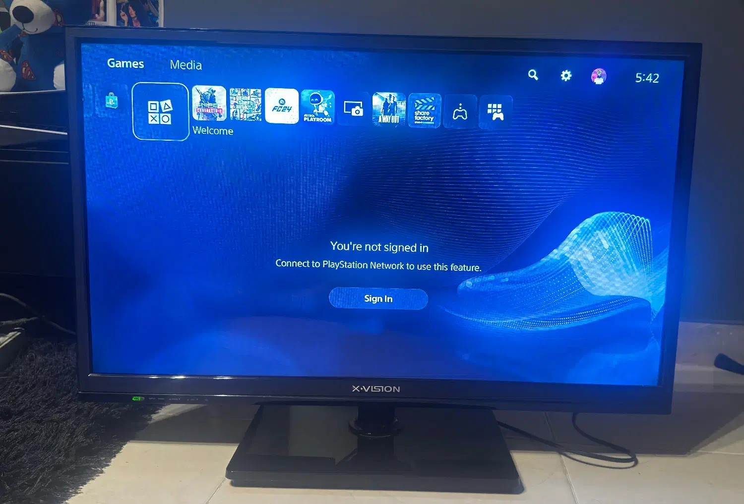 تلویزیون ۳۲ اینچ ایکس ویژن|تلویزیون و پروژکتور|تهران, سعادت‌آباد|دیوار