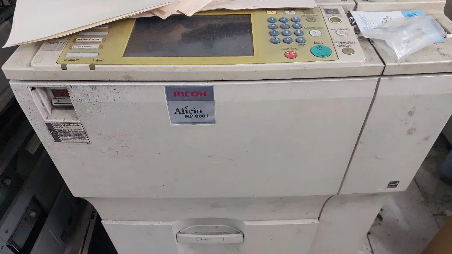 ریکو ۸۰۰۱ Ricoh mp 8001|پرینتر، اسکنر، کپی، فکس|قم, شاه احمد قاسم|دیوار