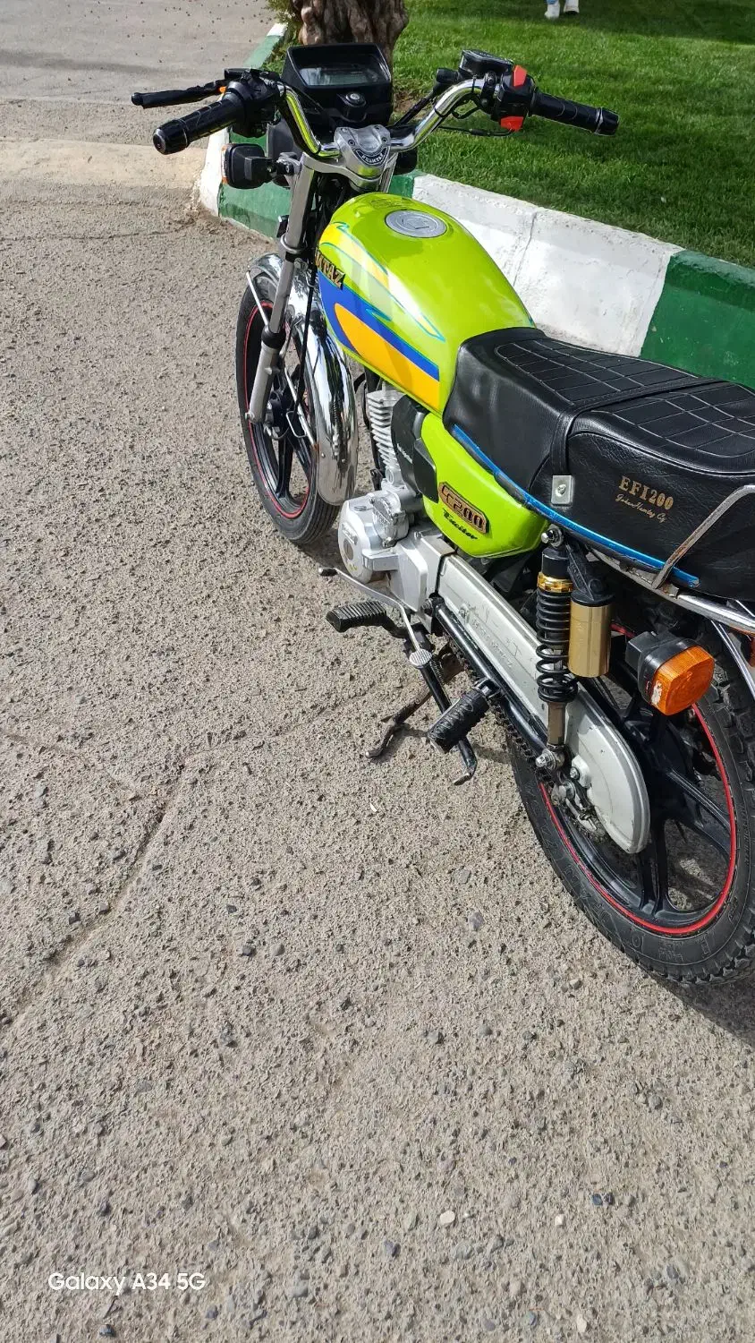 همتاز 200مدل 1400|موتورسیکلت|خوی, |دیوار