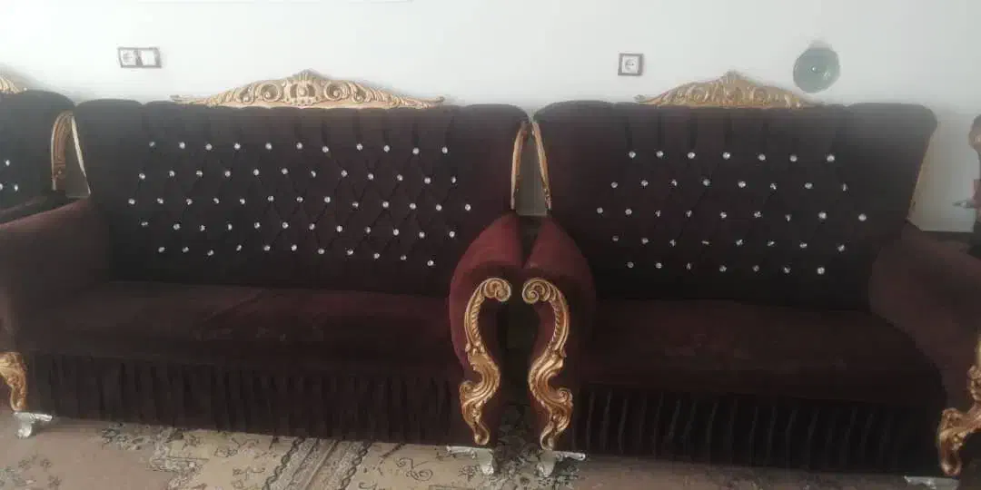 مبل سلطنتی|مبلمان خانگی و میز عسلی|شیراز, سعدیه جنوبی|دیوار