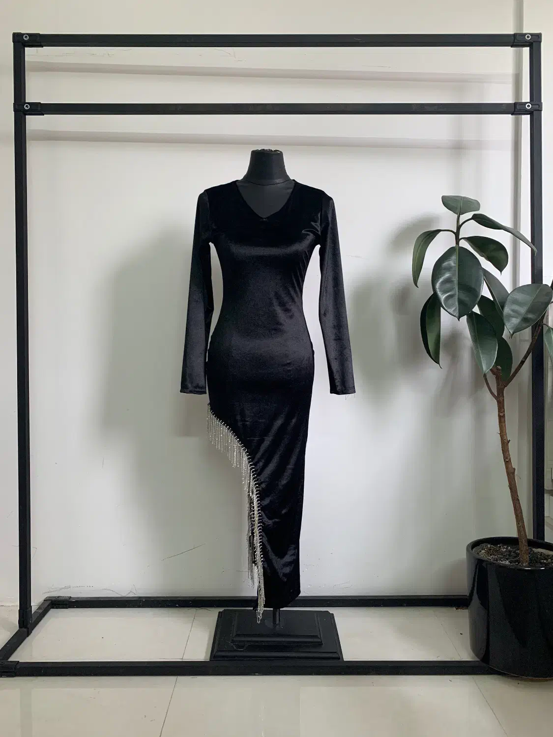 ماکسی بلند ریسه ای|لباس|مشهد, هنرور|دیوار