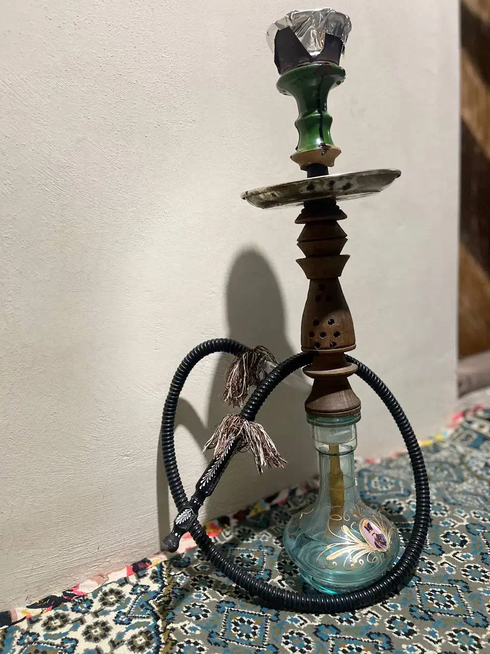 قلیان چوبی|صنایع دستی و سایر لوازم تزئینی|فریدونکنار, |دیوار