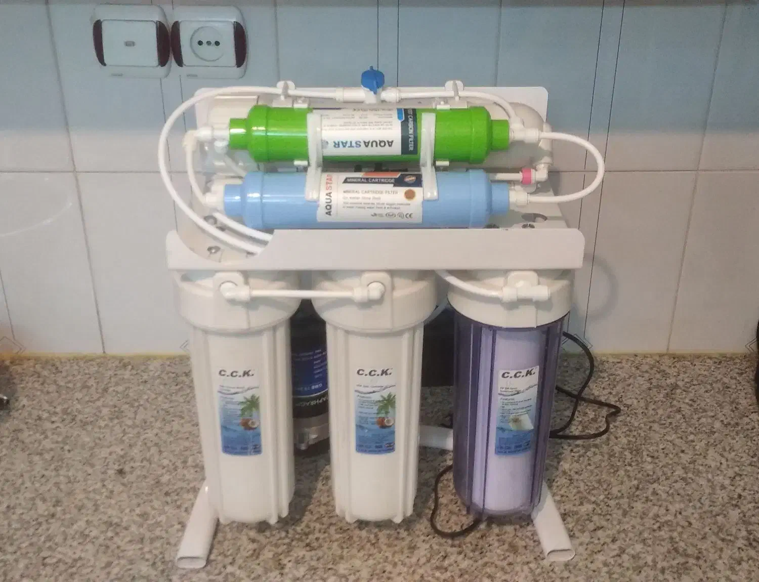 فروش دستگاه تصفیه آب خانگی کارکرده در حد نو|آب‌سردکن و تصفیه آب|جهرم, |دیوار