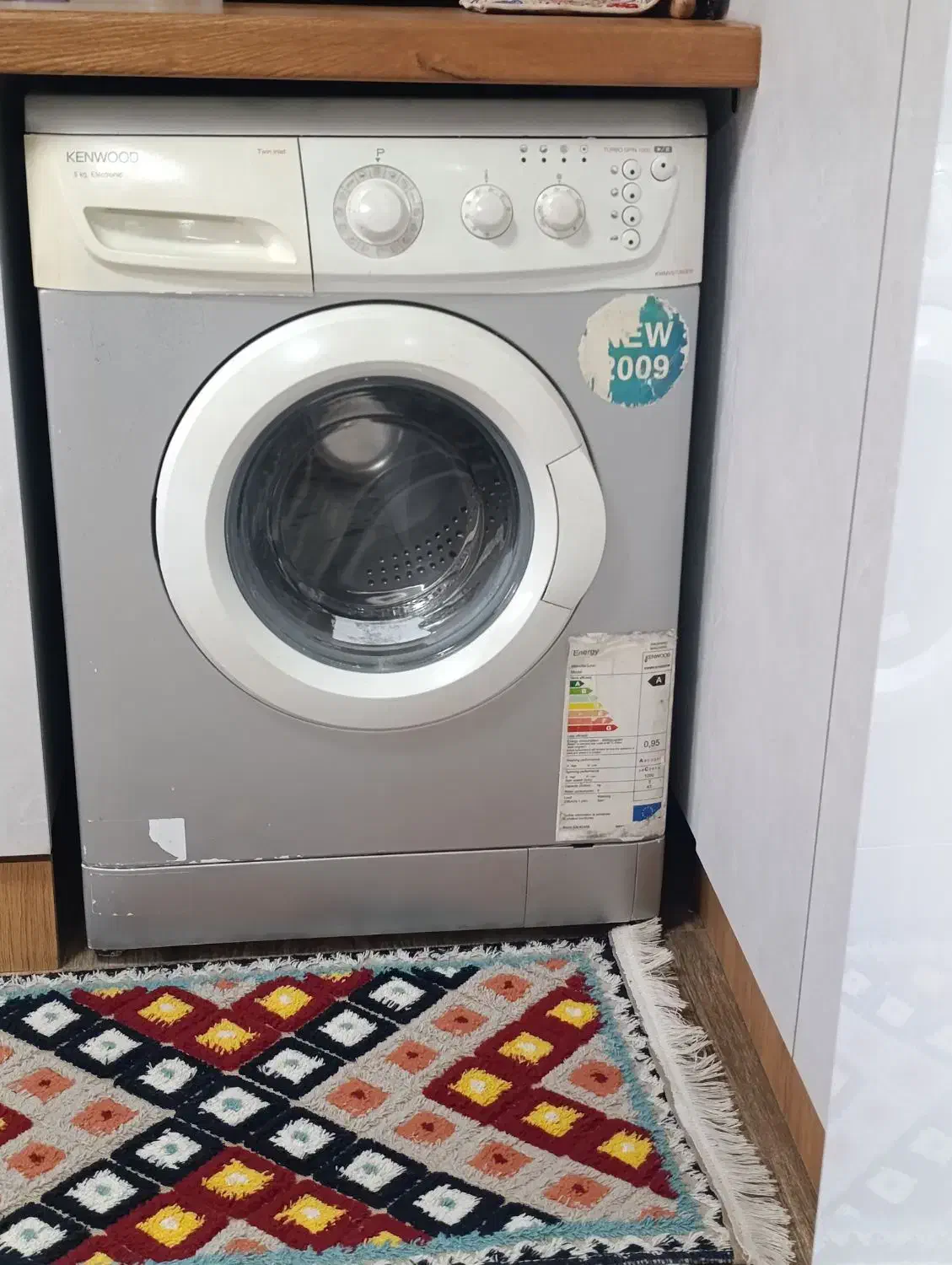 ماشین لباسشویی کنوود5کیلوی|ماشین لباسشویی و خشککن لباس|آستانه اشرفیه, |دیوار