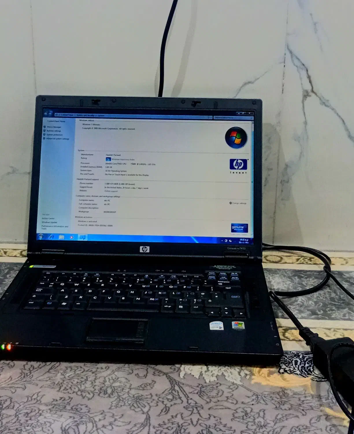 لبتاپ Hp مدل گامبگ 7400|رایانه همراه|بندرعباس, |دیوار