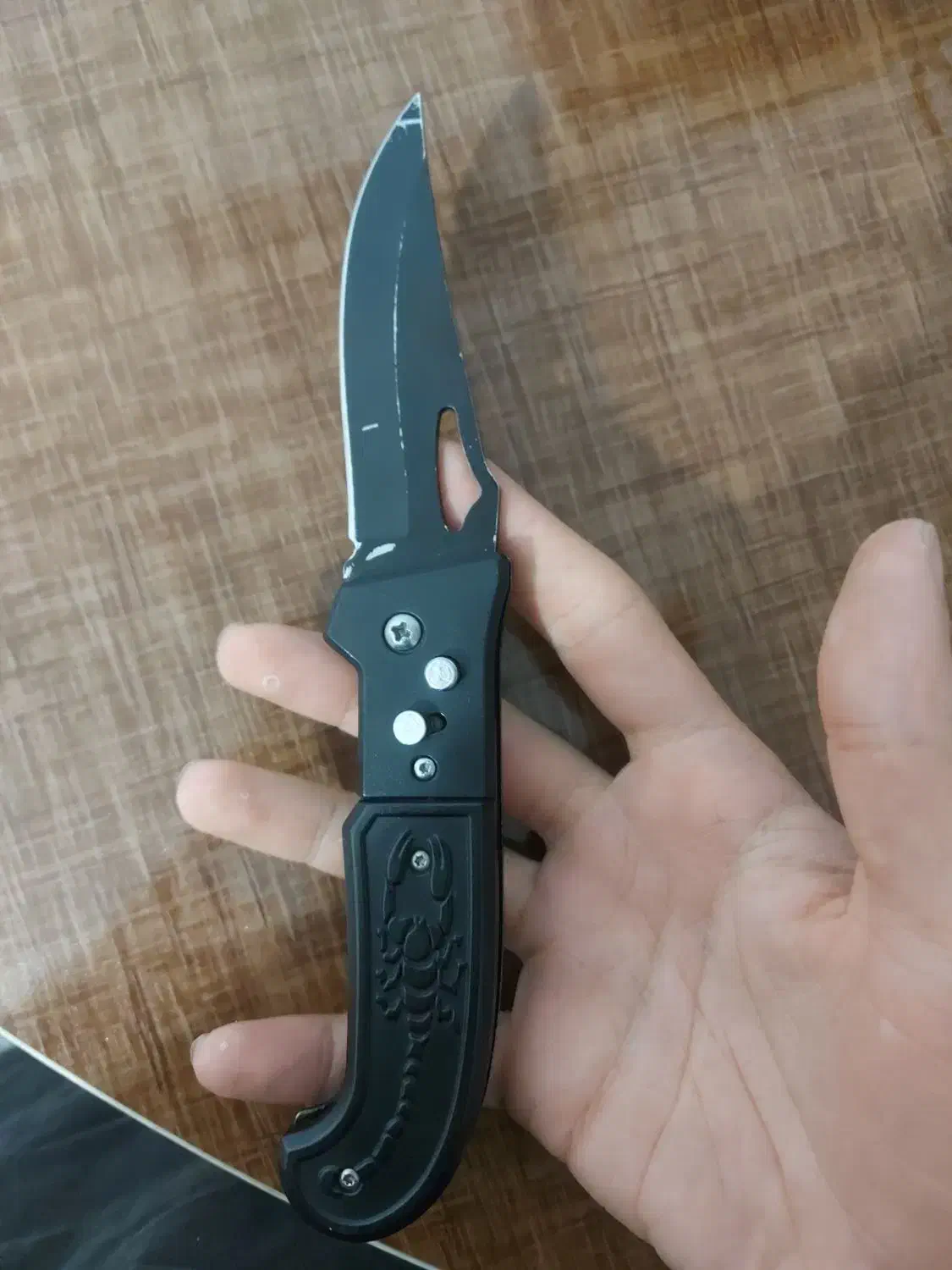 چاقو طرح دار عقرب اصل|کوهنوردی و کمپینگ|نسیم‌شهر, |دیوار