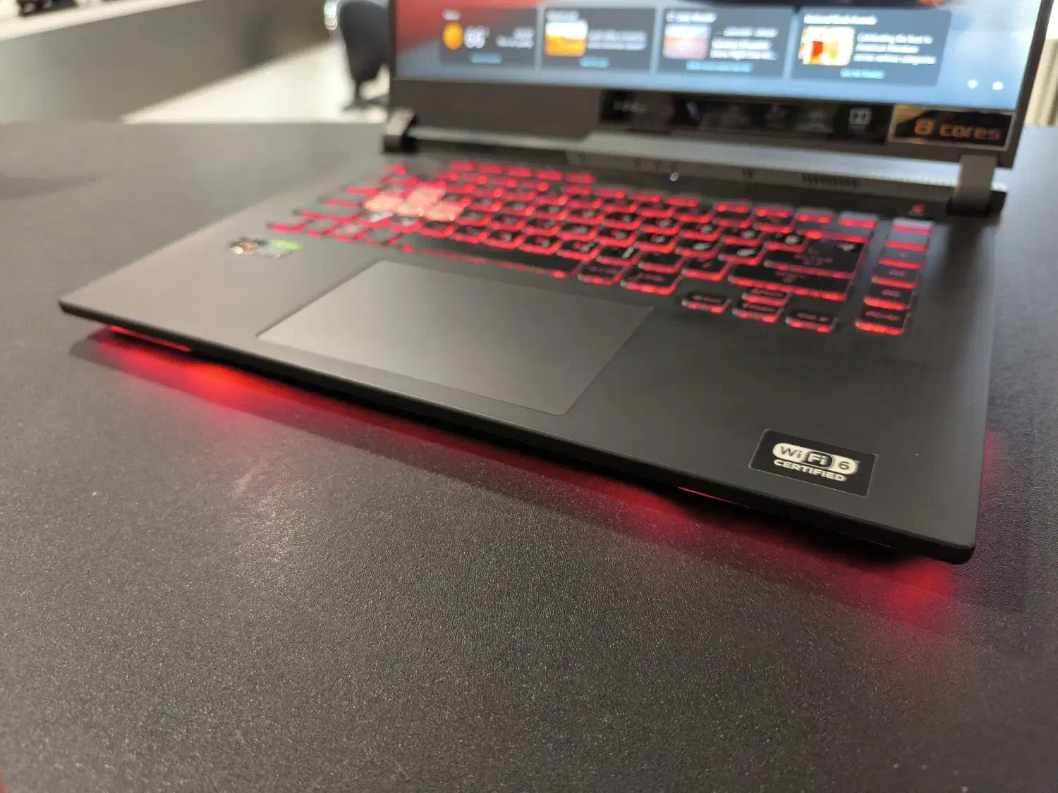 لبتاپ ایسوس گیمینگ راگ asus معاوضه با موبایل|رایانه همراه|تهران, شیخ هادی|دیوار