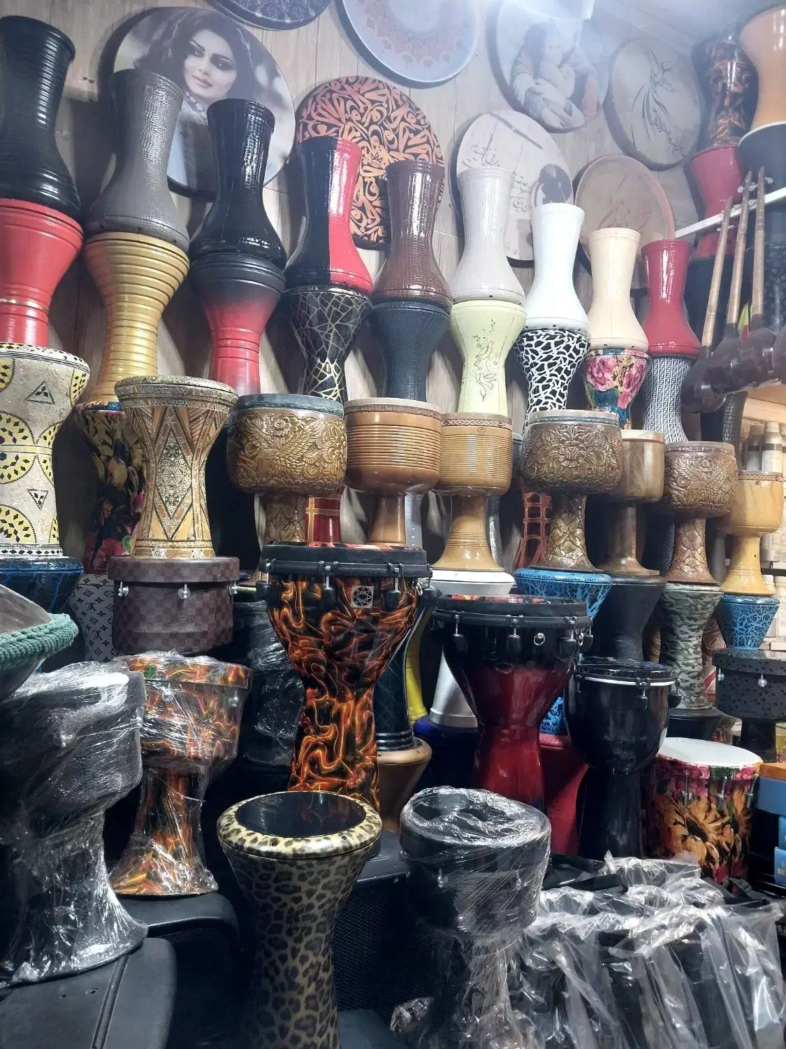 تمپو پژواک ضرب ست داربوکا جیمبی تمبک پایه آموزش|درام و پرکاشن|مشهد, ایثار|دیوار