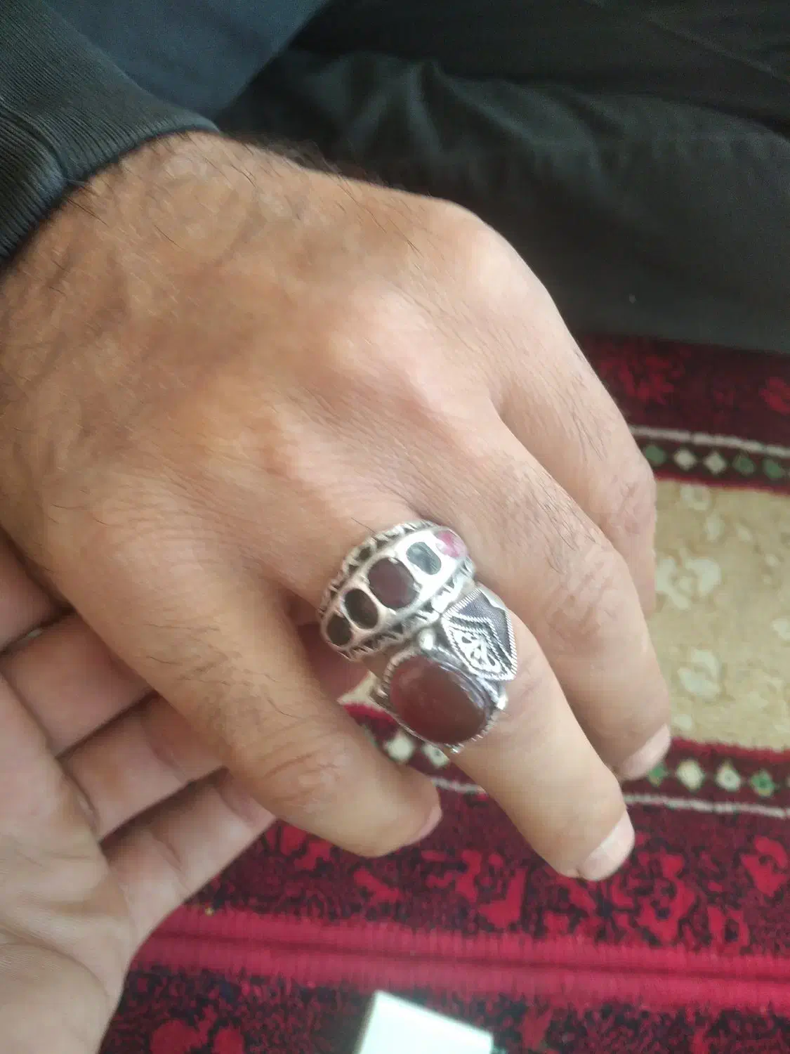 انگشتر نقره|جواهرات|خمینی‌شهر, |دیوار