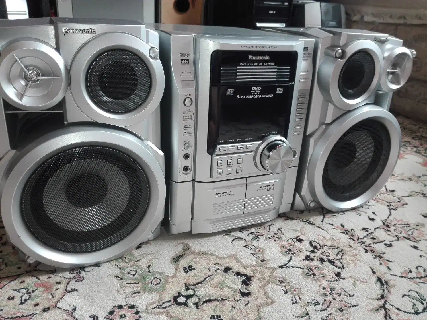 باند سونی و ضبط پاناسونیک 2500 وات|سیستم صوتی خانگی|پرند, فاز ۵|دیوار