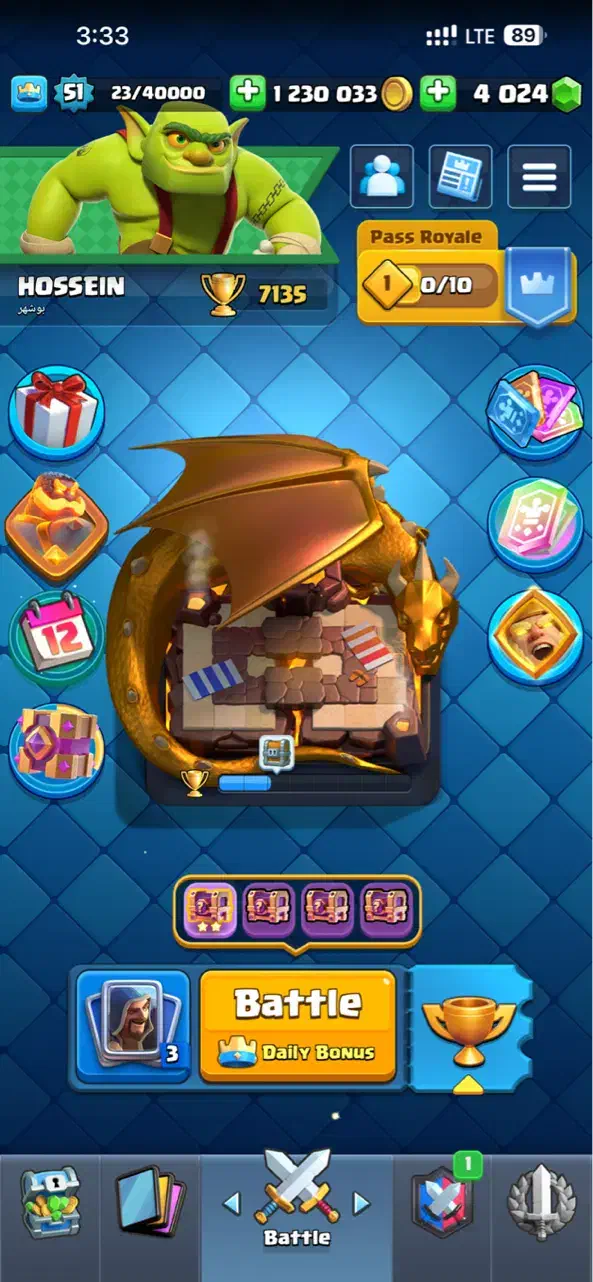 اکانت کلش رویال|کنسول، بازی ویدئویی و آنلاین|برازجان, |دیوار