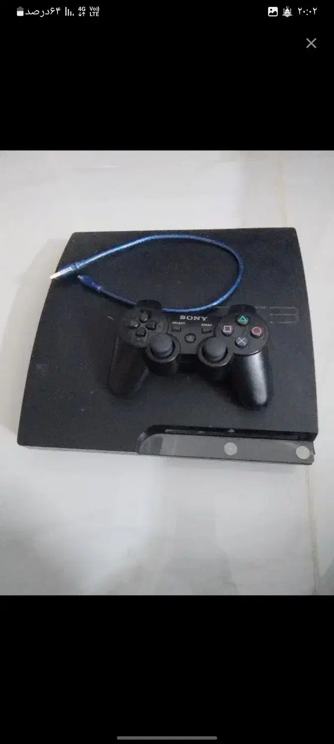 ps3 پارتیشن 3 به همراه 4دسته و 25بازی اسلیم|کنسول، بازی ویدئویی و آنلاین|علیآباد کتول, |دیوار