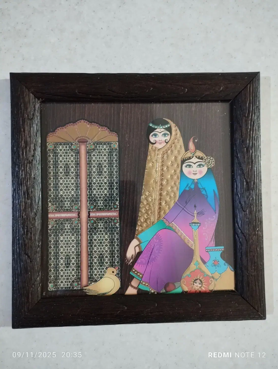 تابلو زیبا قدیمی 2 عدد|تابلو، نقاشی، عکس|بهارستان, |دیوار