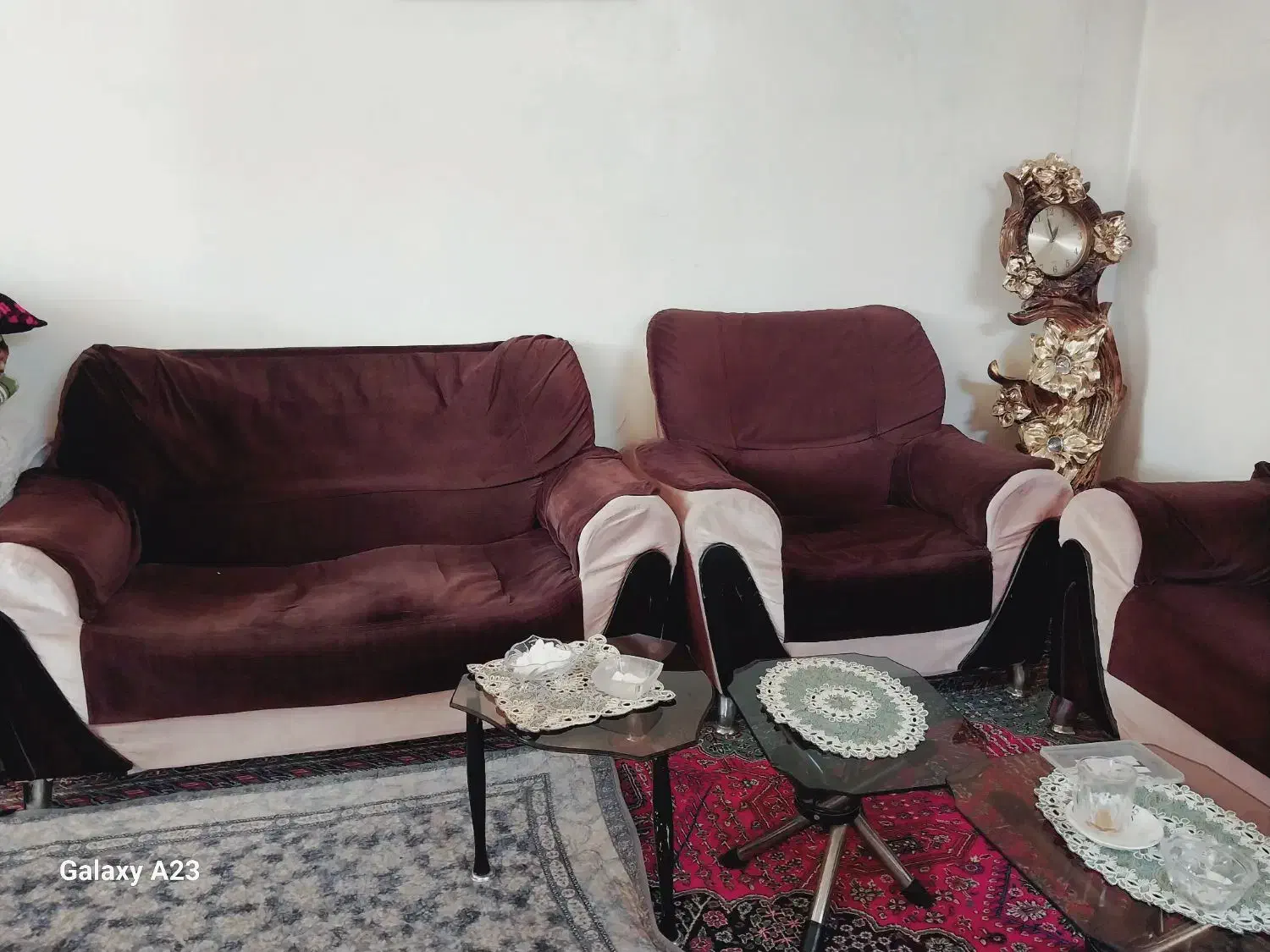 مبل ۷ نفره|مبلمان خانگی و میز عسلی|شیروان (خراسان), |دیوار
