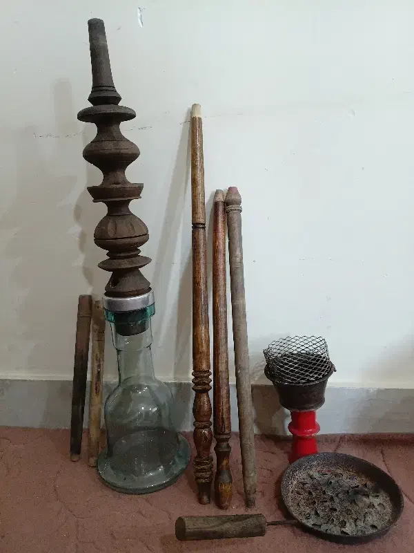 قلیان چوب گردو|کلکسیون و سرگرمی|بروجرد, |دیوار