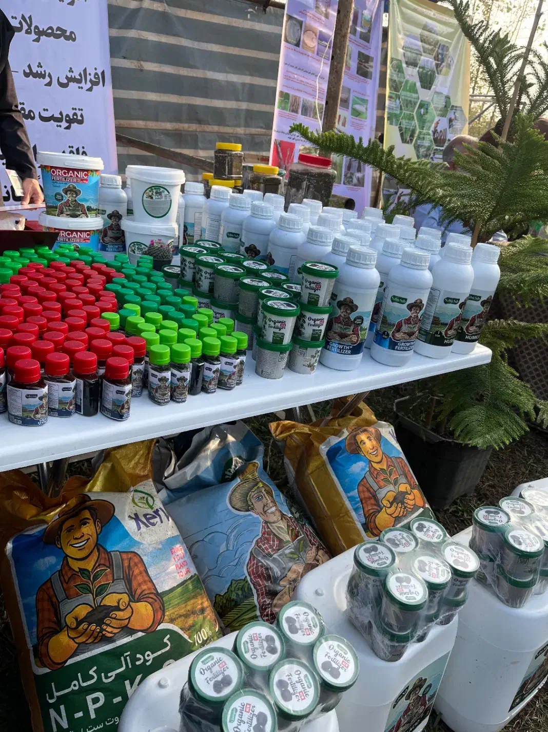 کود ارگانیک|گل و گیاه طبیعی|رشت, استقامت ۱|دیوار