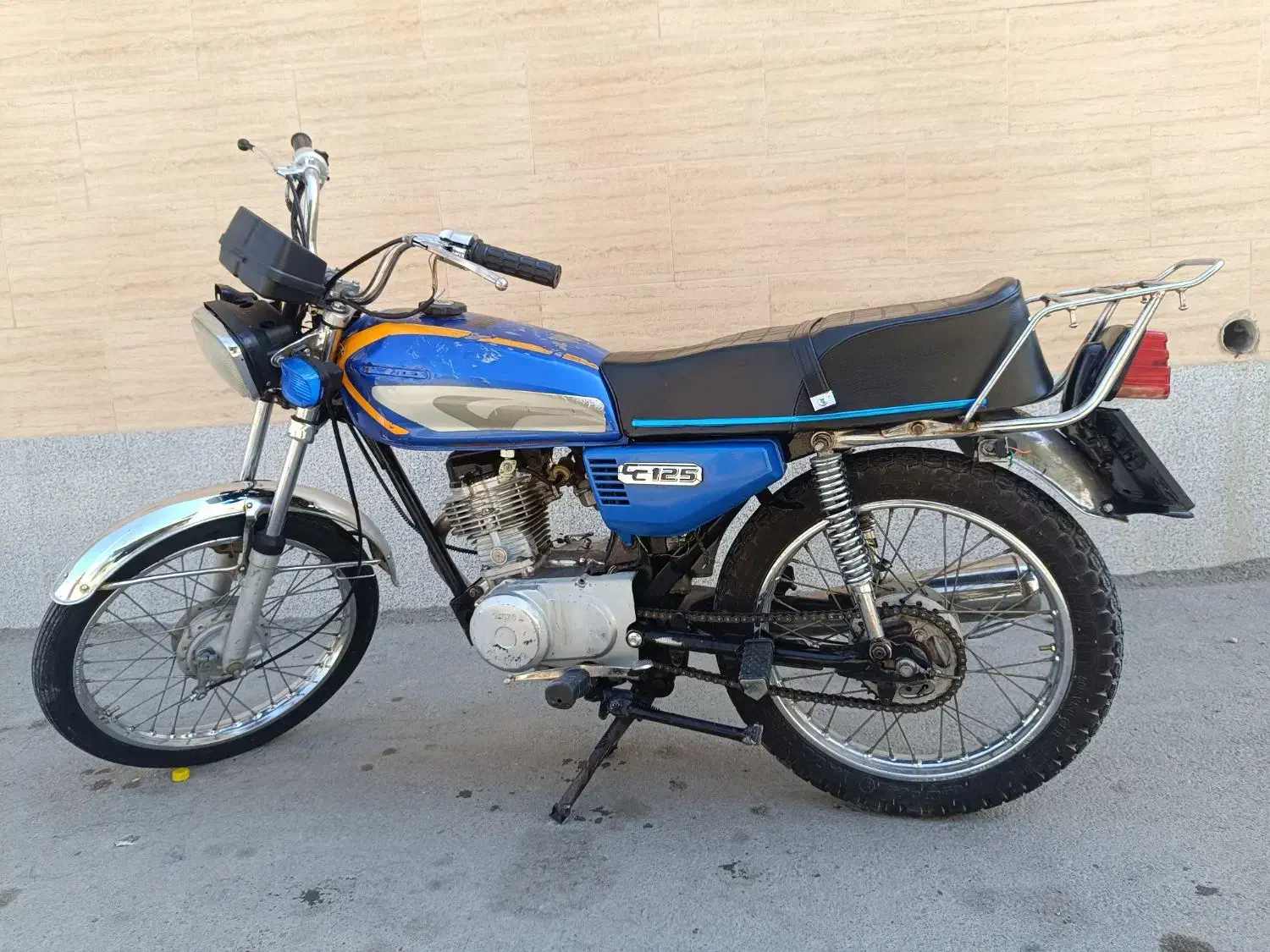 موتور ۱۲۵مزایده ای|موتورسیکلت|شهرضا, |دیوار