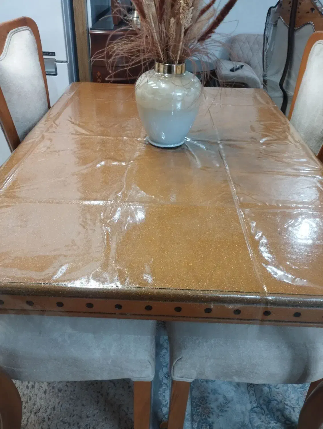 میز ناهارخوری ۴نفره(نو) فروش فوری|میز و صندلی غذاخوری|شاهینشهر, دهخدا|دیوار