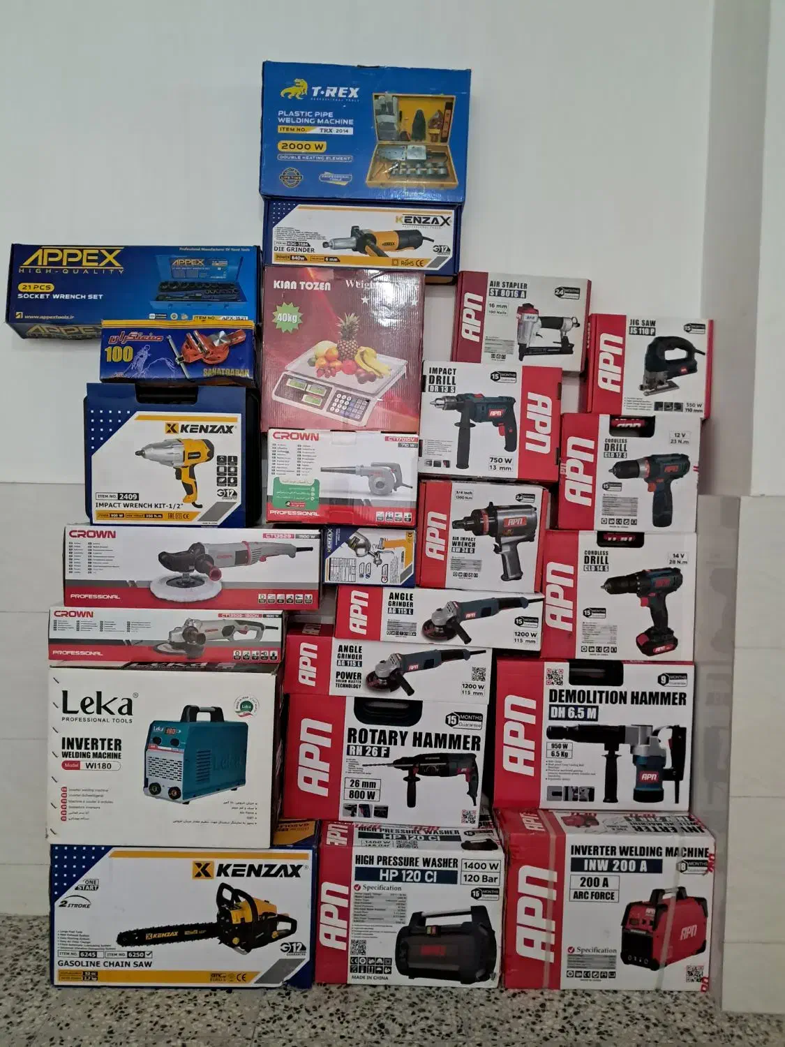 ابزار الات برقی و بادی به قیمت عمده زیر قیمت بازار|ابزارآلات|گرگان, |دیوار