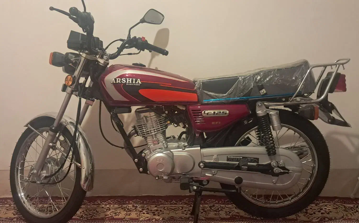 موتور عرشیا ۱۲۵|موتورسیکلت|همدان, |دیوار